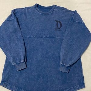Denim design Disney crewneck